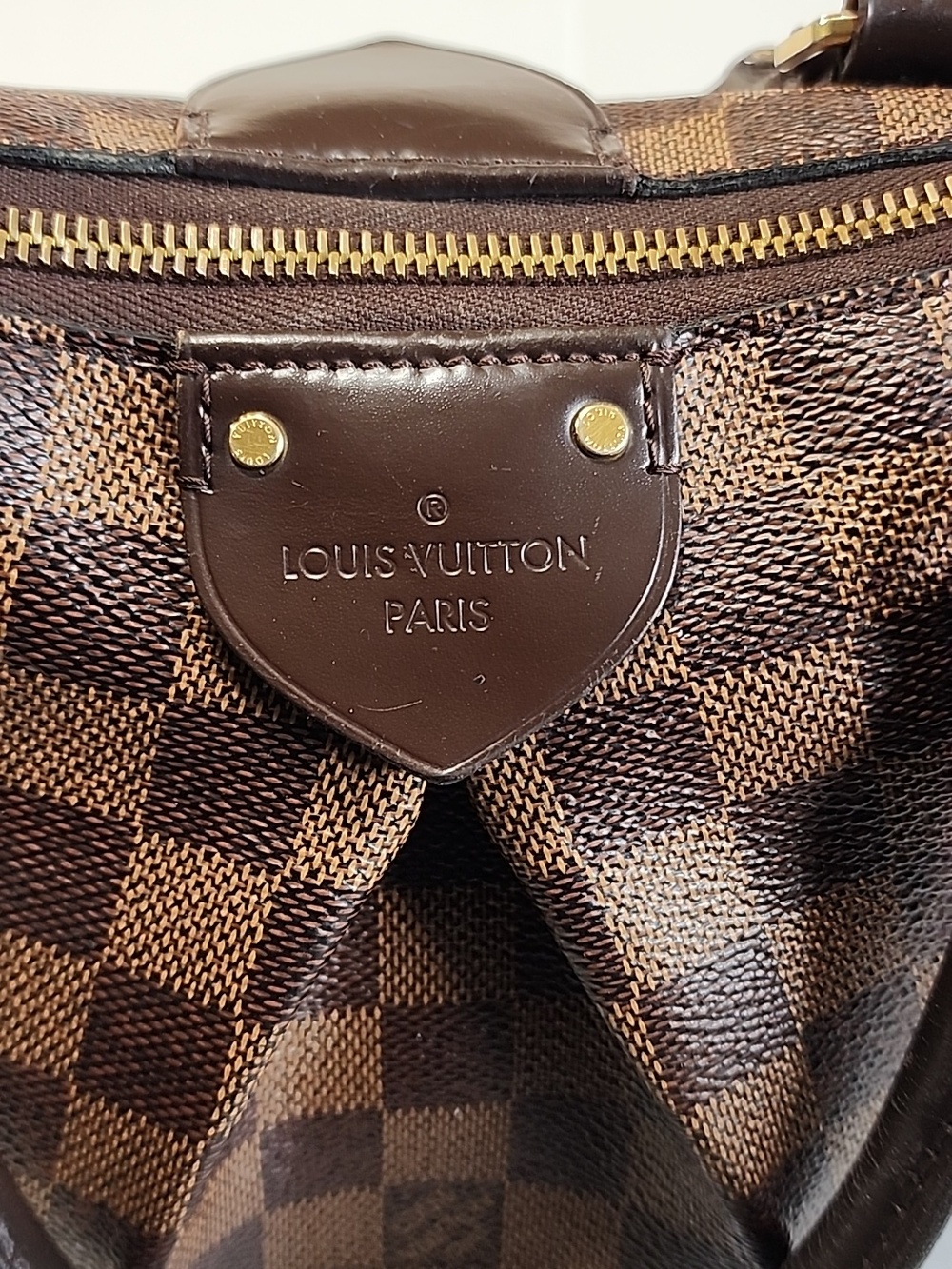 LOUIS VUITTON Damier Canvas Sienna PM Tote - Picture 13 of 16